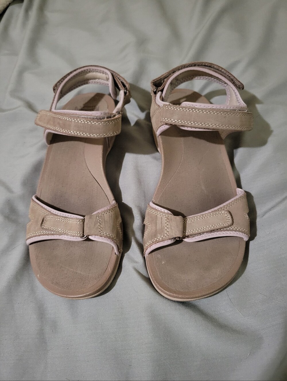 Women’s Neutral Beige Adjustable Strap Sandals